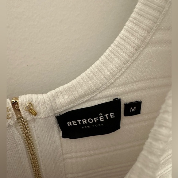 Retrofete White Dress - Picture 6 of 7